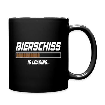 Bierschiss Is Loading... - Tasse einfarbig - Schwarz - Rechts