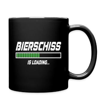 Bierschiss Is Loading... - Tasse einfarbig - Schwarz - Rechts