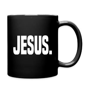 Jesus. - Full Colour Mug - black - Right