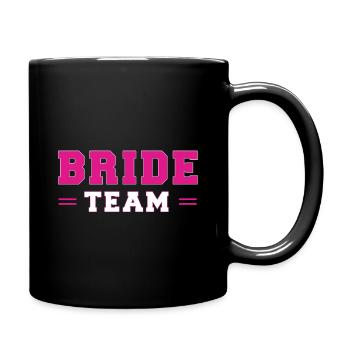 Zaumzeug Team Pink W - Tasse einfarbig - Schwarz - Rechts