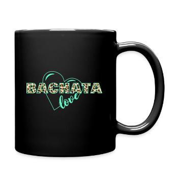 Bachata Love Animal Print - Full Colour Mug - black - Right