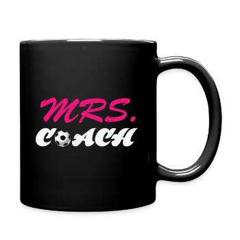 Mrs. Coach - Tasse einfarbig - Schwarz - Rechts