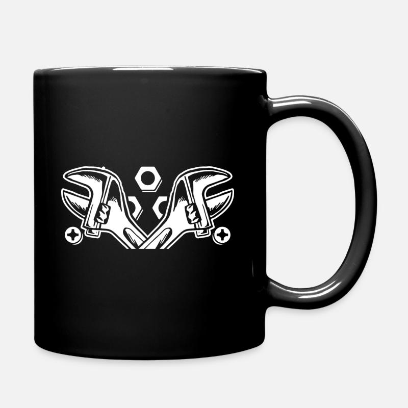 Mécanicien - Mug uni - noir