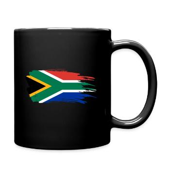 République Afrique du Sud Idée de cadeau - Mug uni - noir - Droite