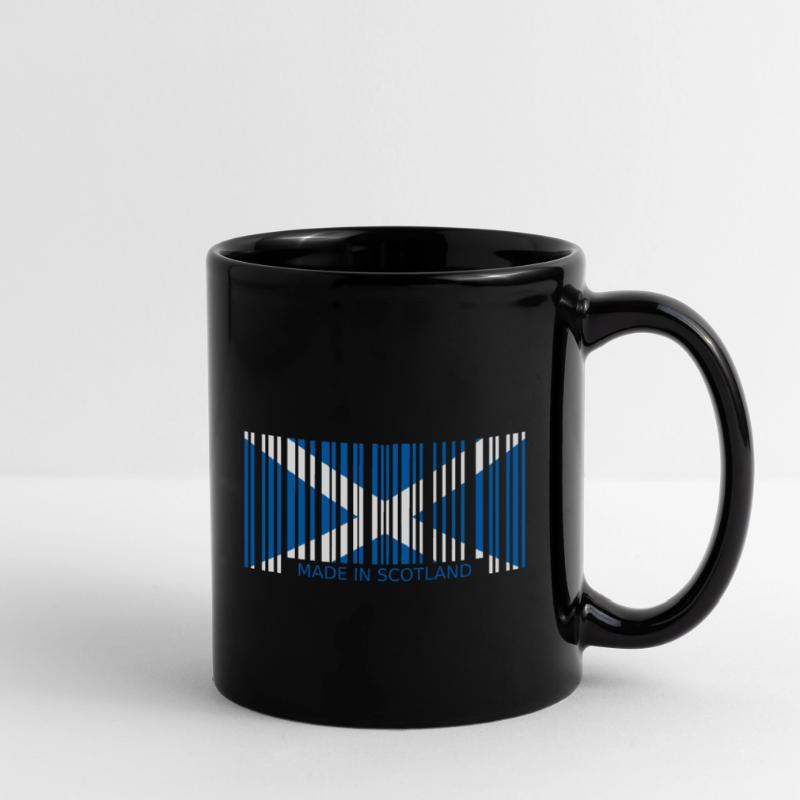 Ecosse Code à barres made in Drapeau Blason Mug uni