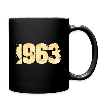 1963 - Tasse einfarbig - Schwarz - Rechts