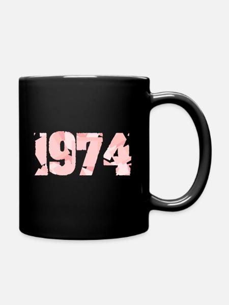 1974 - Mug uni - noir