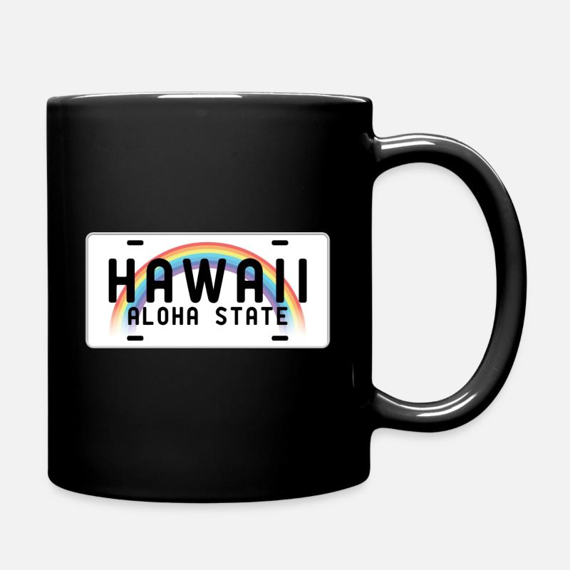 Hawaii Aloha State - Mug uni - noir