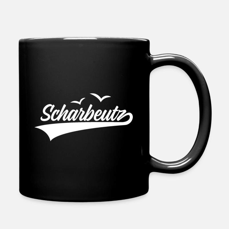 SCHARBEUTZ OSTSEE - Tasse einfarbig - Schwarz