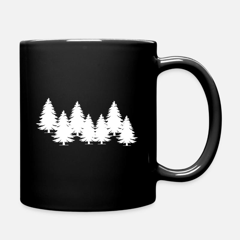 Arbres - Mug uni - noir