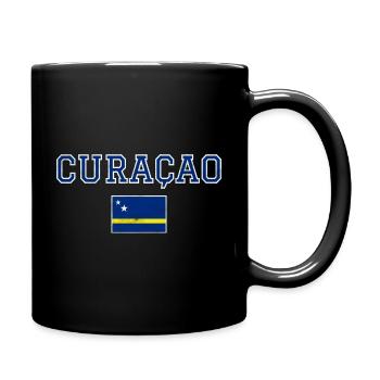 Curaçao - Tasse einfarbig - Schwarz - Rechts