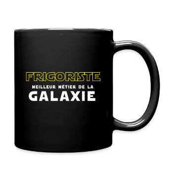 Frigoriste meilleur métier de la galaxie - Mug uni - noir - Droite