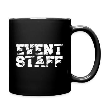 Event Party Planner Staff Eventpersonal Back - Tasse einfarbig - Schwarz - Rechts