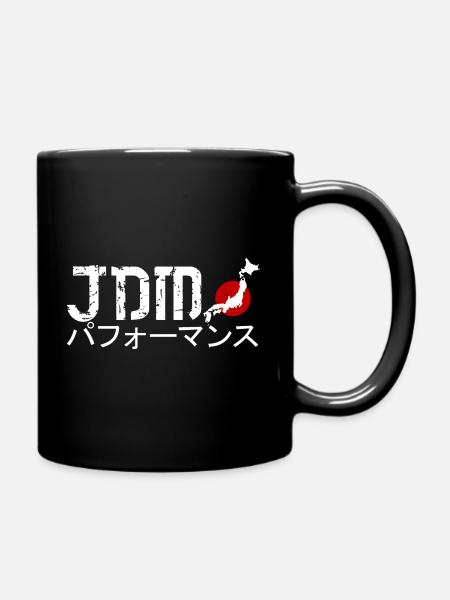 JDM Performance Tuning - Tasse einfarbig - Schwarz
