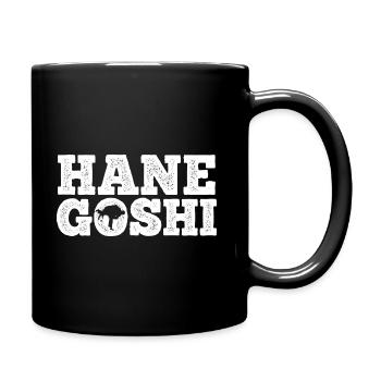Japanischer Kampfsport Judo - Tasse einfarbig - Schwarz - Rechts