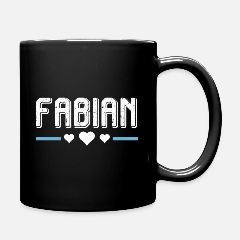 Fabian - Full Colour Mug - black