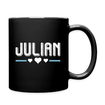 Julian - Tasse einfarbig - Schwarz - Rechts