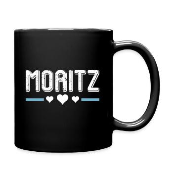 Moritz - Tasse einfarbig - Schwarz - Rechts