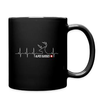 Alpes Suisses - Full Colour Mug - black - Right