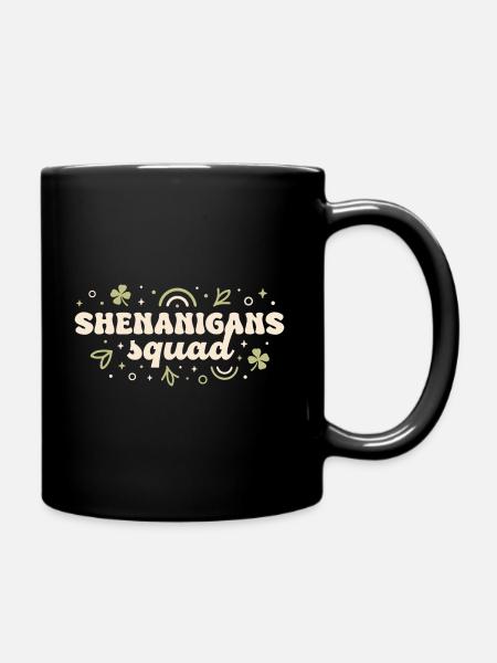 Shenanigans Kader - Tasse einfarbig - Schwarz