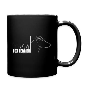 TEAM Fox Terrier Chien Chien Wilsigns - Mug uni - noir - Droite