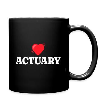 Analyste Actuariel Couple Actuaire - Mug uni - noir - Droite