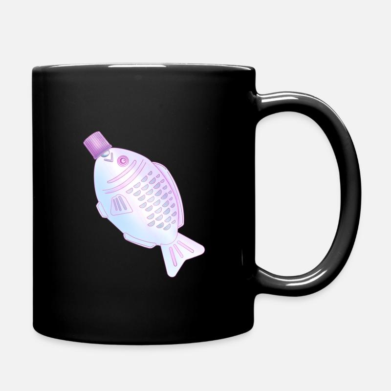 SoySoy Fish Pink - Tasse einfarbig - Schwarz