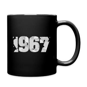 1967 - Tasse einfarbig - Schwarz - Rechts