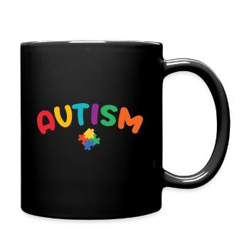 Autisme - Mug uni - noir - Droite