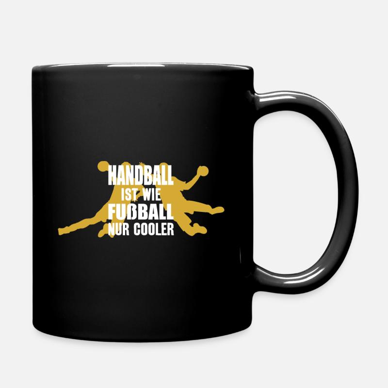 HANDBALL HANDBALLER HANDBALLSPIELER - Mug uni - noir
