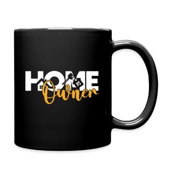 Funny Proud New House Homeowner - Full Colour Mug - black - Right
