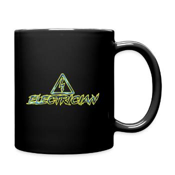electrician - Mug uni - noir - Droite