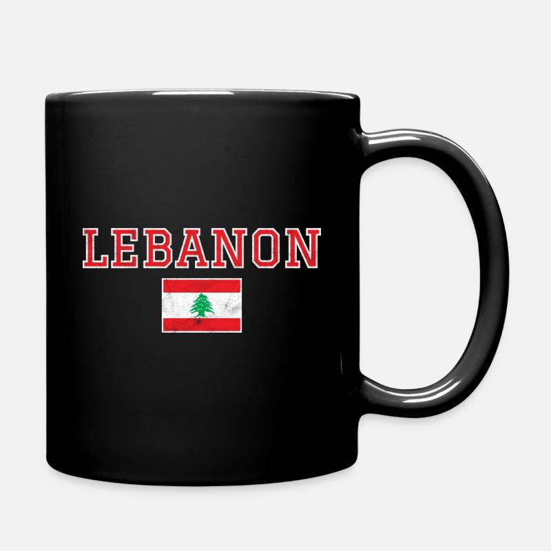 Liban - Mug uni - noir