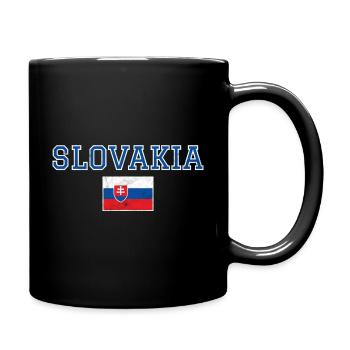 Slovakia - Full Colour Mug - black - Right