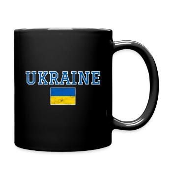 Ukraine - Mug uni - noir - Droite