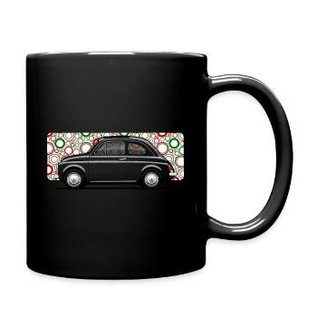 500 CERCLES V2 classiques - Mug uni - noir - Droite