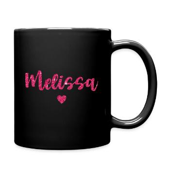 Melissa Heart Pink - Full Colour Mug - black - Right