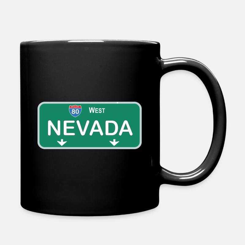 Nevada - Mug uni - noir