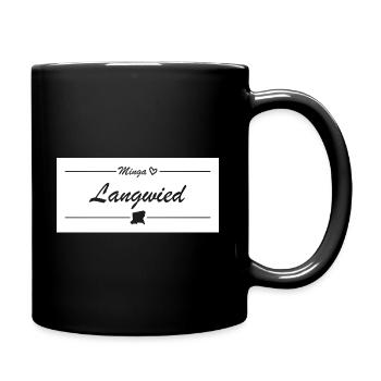 Minga <3 - Langwied - München-Liebe - Tasse einfarbig - Schwarz - Rechts