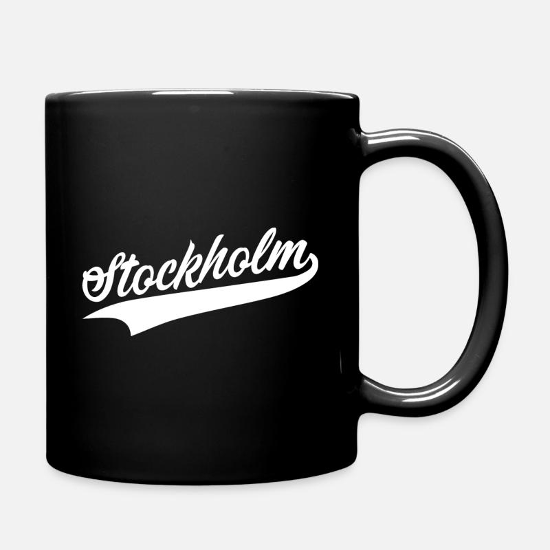 Stockholm - Tasse einfarbig - Schwarz