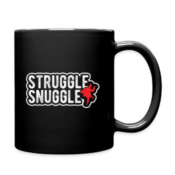 BJJ Jiu Jitsu - Tasse einfarbig - Schwarz - Rechts