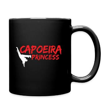 Capoeira - Tasse einfarbig - Schwarz - Rechts