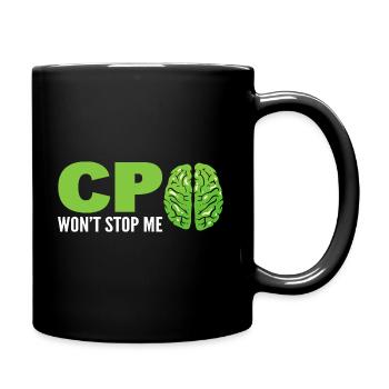 Cerebralparesebewusstsein Neurologe - Tasse einfarbig - Schwarz - Rechts