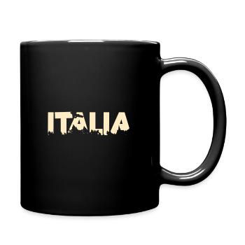 Italie italie - Mug uni - noir - Droite