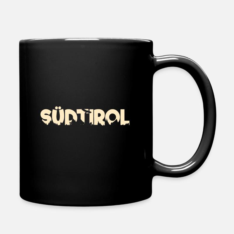 südtirol schriftzug - Tasse einfarbig - Schwarz