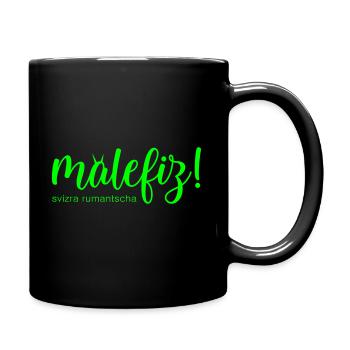 malefiz - Schlimmer Finger - Tasse einfarbig - Schwarz - Rechts
