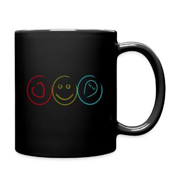 Pill delight - Full Colour Mug - black - Right