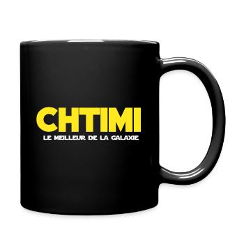 Chtimi ch'timi cadeau drôle chti ch'ti - Mug uni - noir - Droite