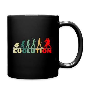 Tango dance dance evolution retro pour couple de danse - Mug uni - noir - Droite
