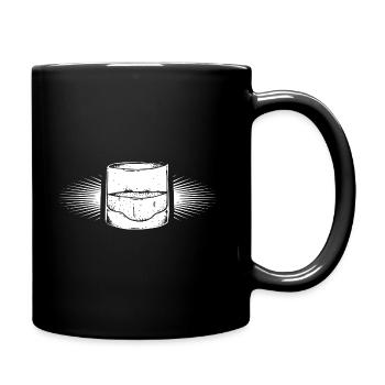 Whisky - Tasse einfarbig - Schwarz - Rechts